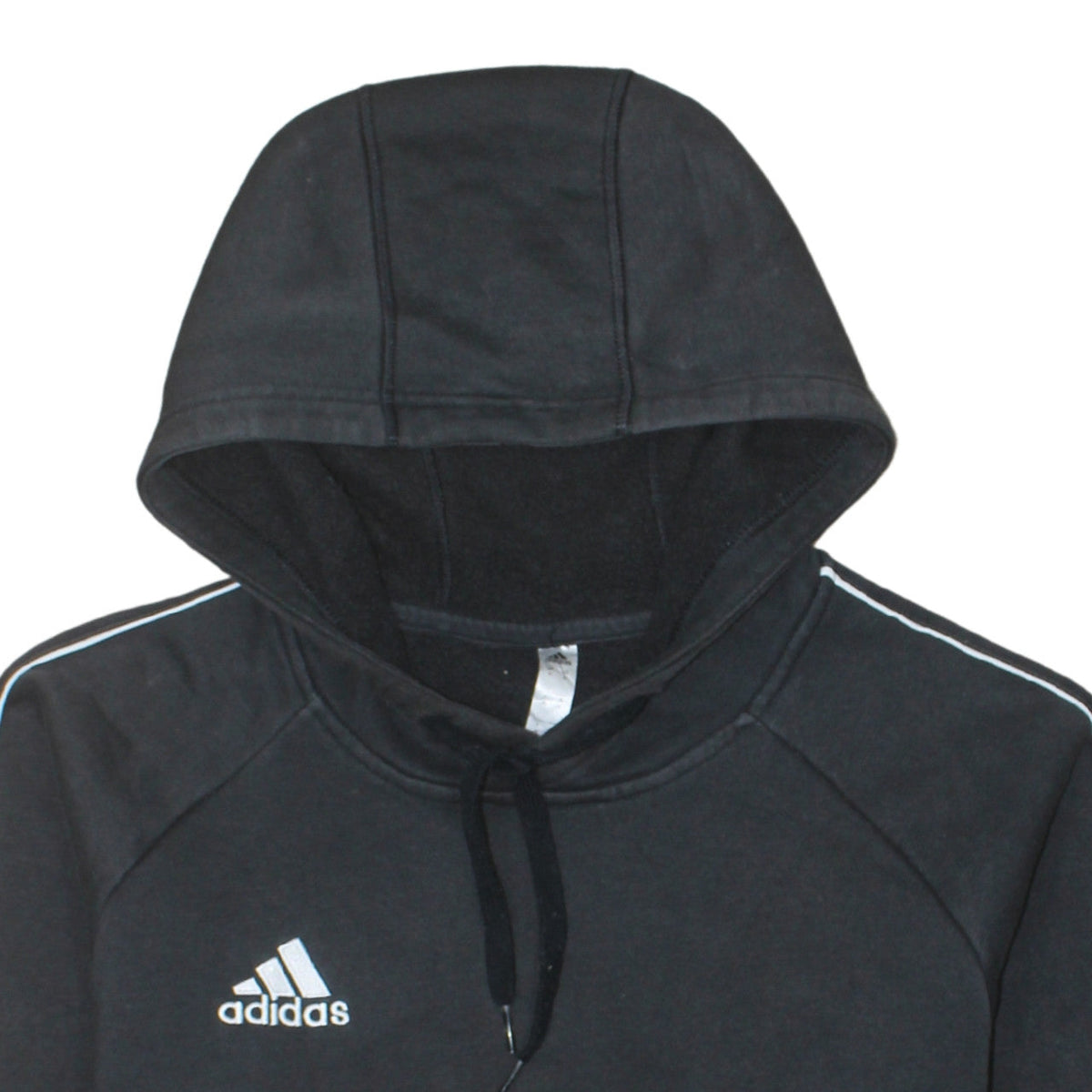 Adidas Men's Black Pullover Hoodie M Sports Fleece Regular Fit