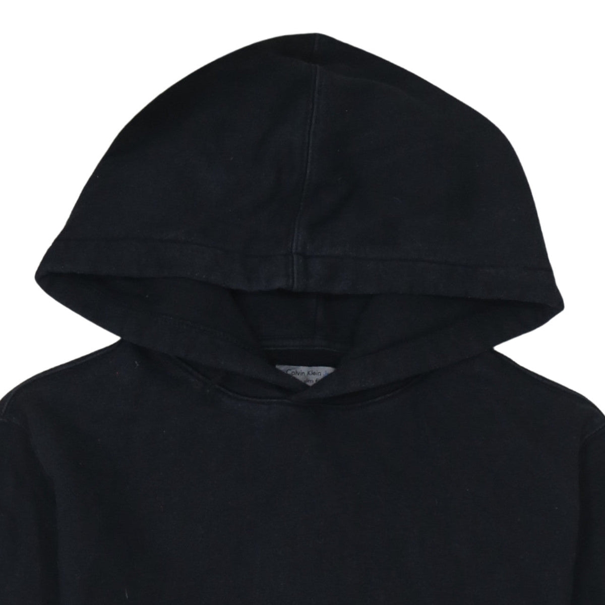 Calvin Klein Jeans Men’s Black Slim Fit Pullover Hoodie L