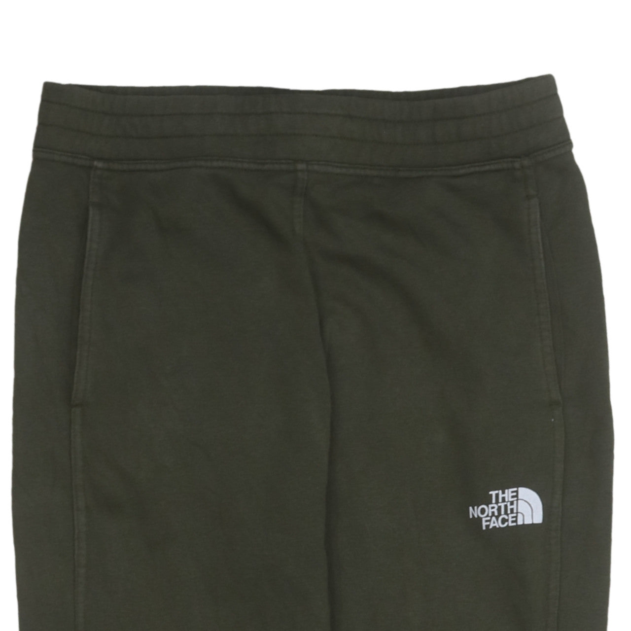 The North Face Men's Green Jogger Sweatpants Size S Cotton Blend