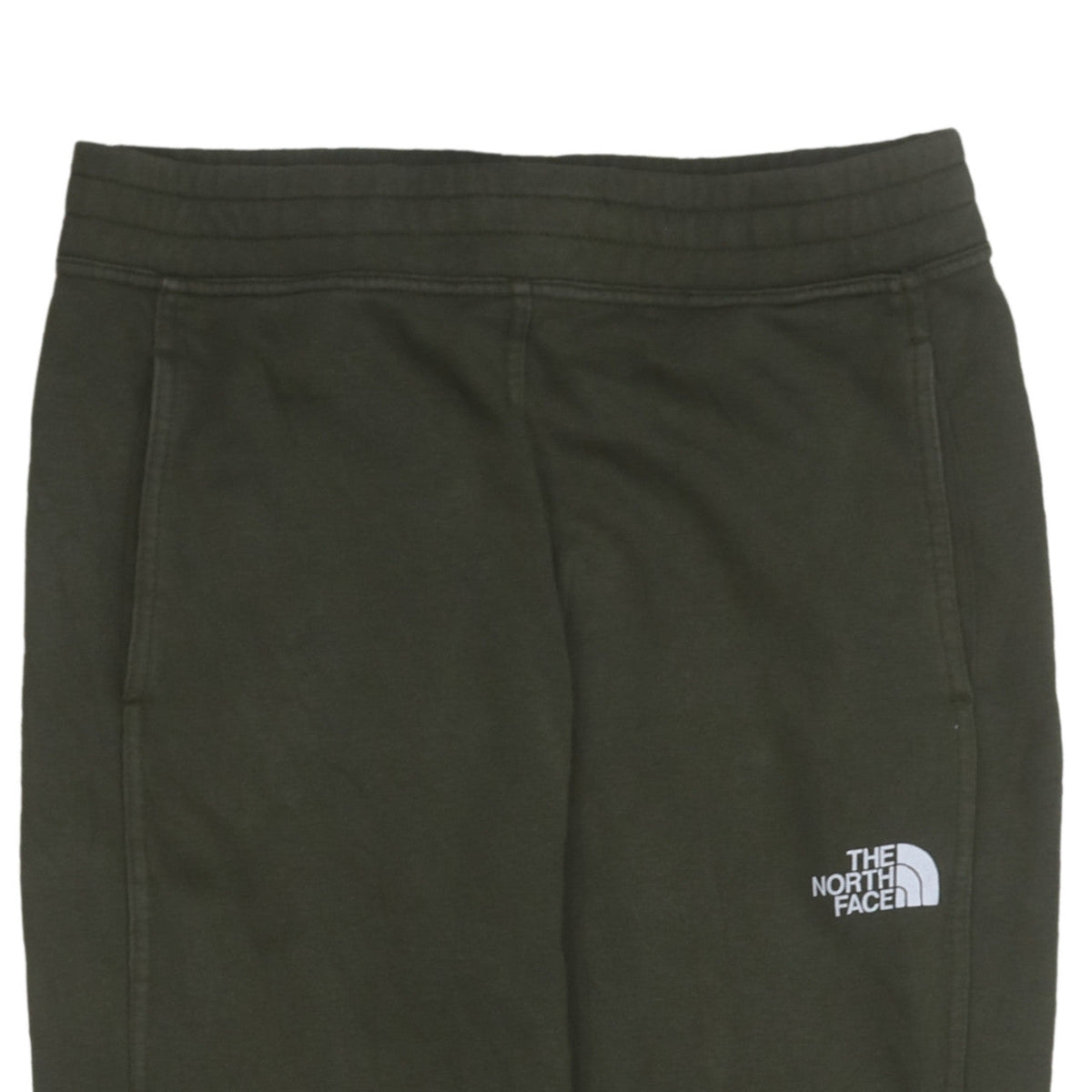 The North Face Men's Green Jogger Sweatpants Size S Cotton Blend
