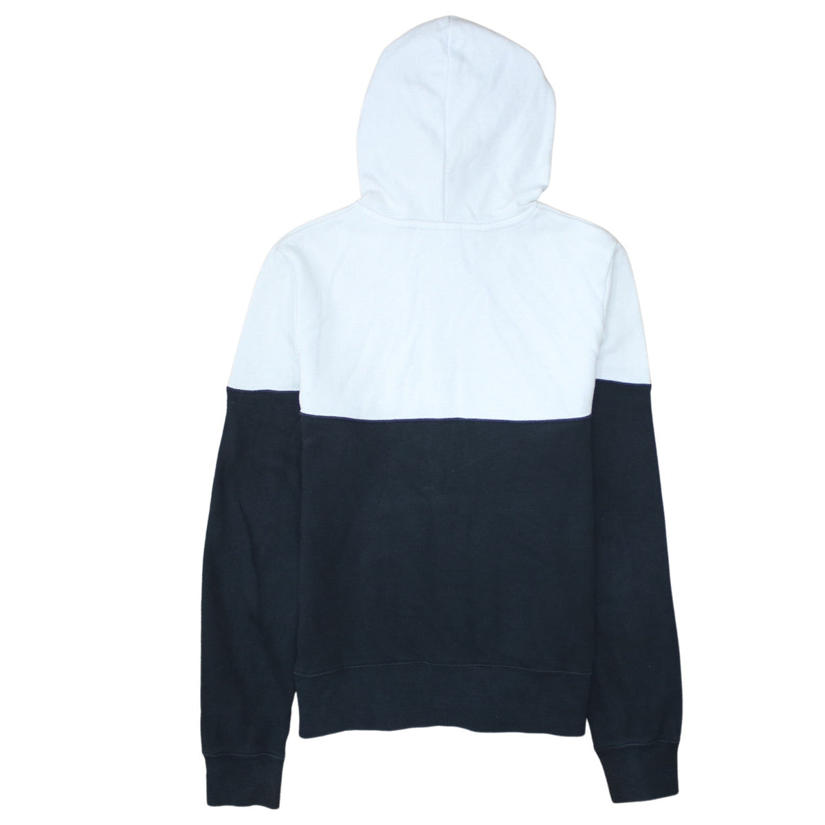 Nike Men's Black White Pullover Hoodie Size S Graphic Logo Fleece