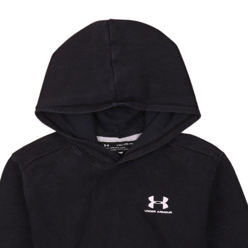 Under Armour Boys Black XL Pullover Hoodie ColdGear Fleece