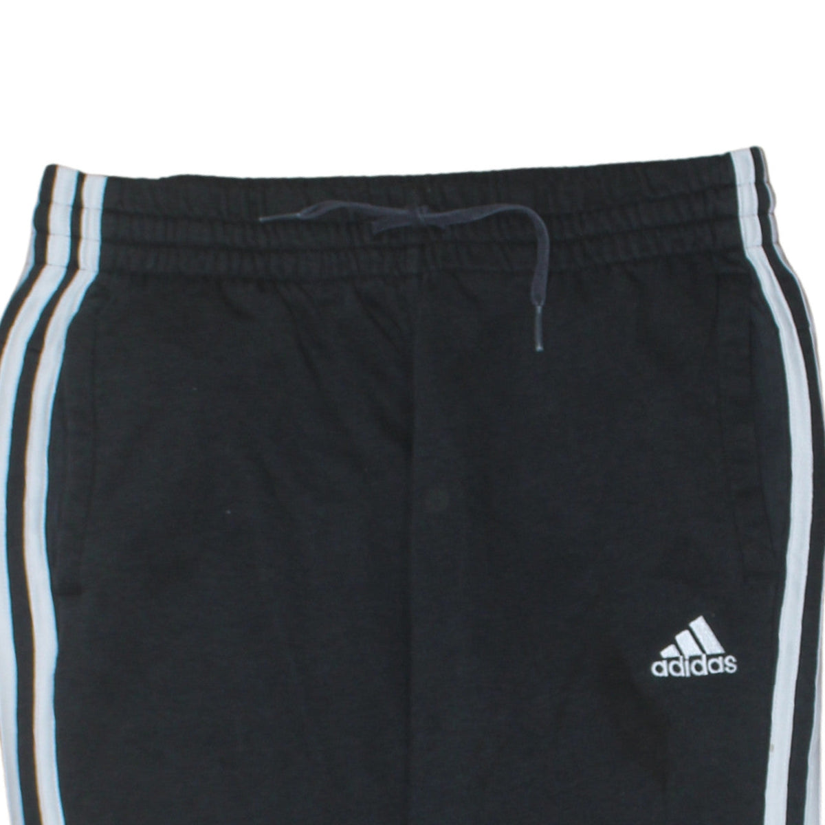 Adidas Women's Black L Jogger Activewear Trousers with Side Stripes