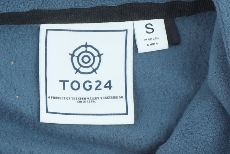 TOG24 Men's Blue Fleece Bodywarmer Waistcoat Size S