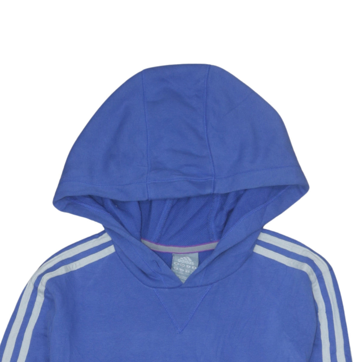 Adidas Mens Blue Pullover Hoodie Medium Lightweight Sportswear