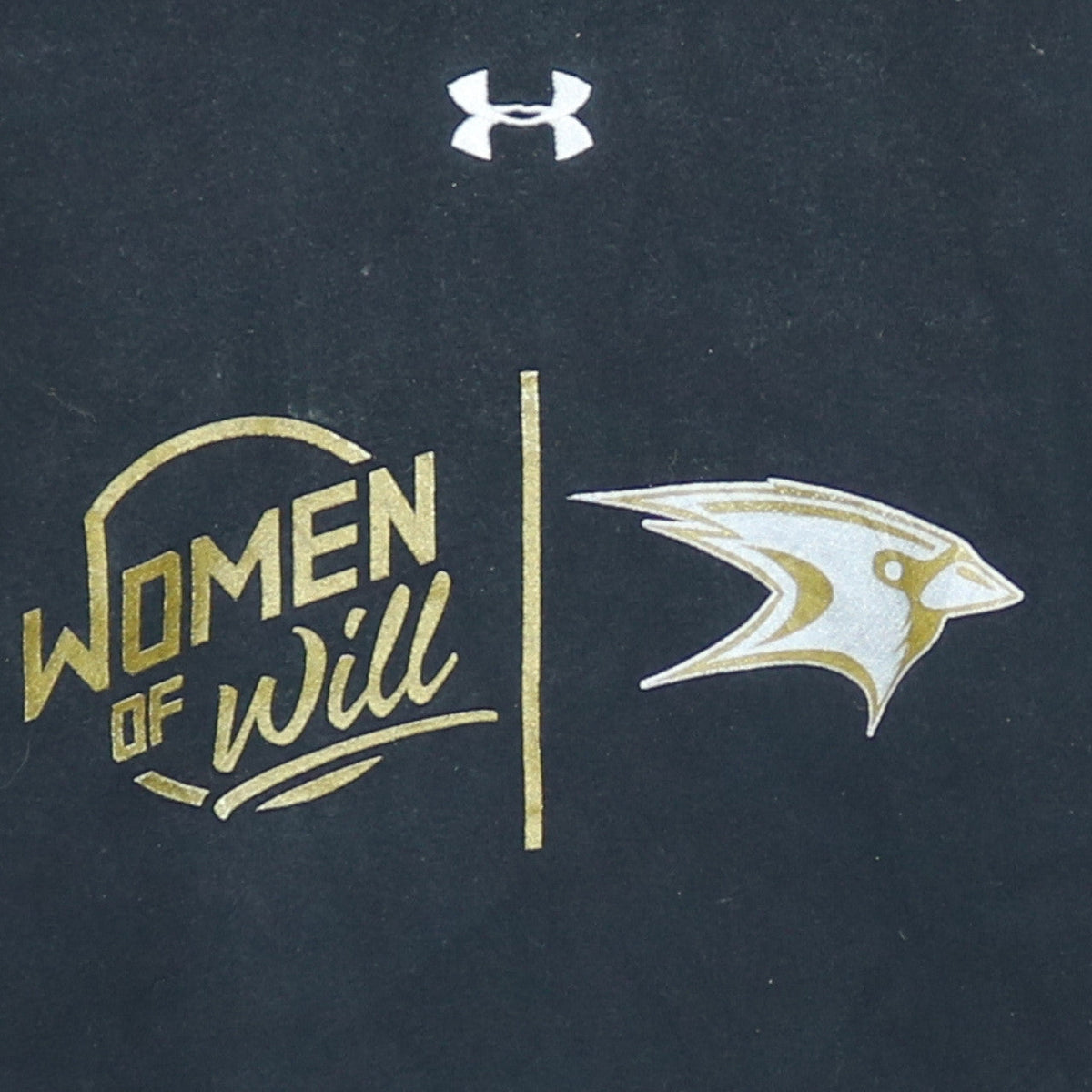 Under Armour Women Black XS Pullover Hoodie ColdGear Women of Will