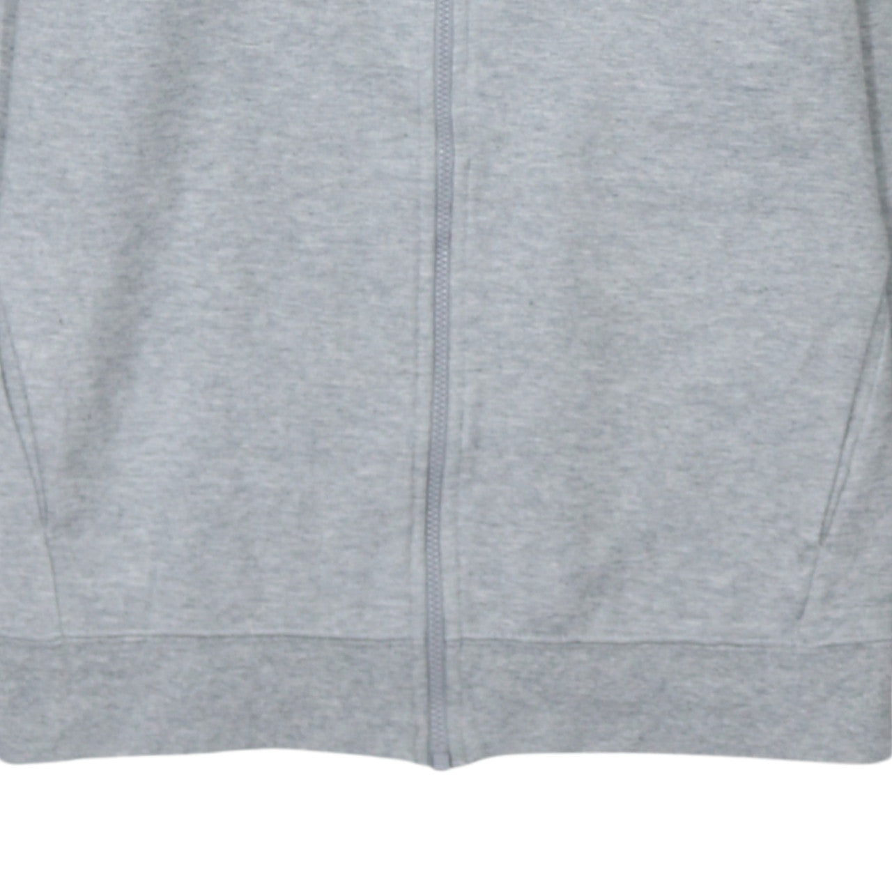 Nike Men's Grey Full Zip Hoodie S Regular Fit Sportswear