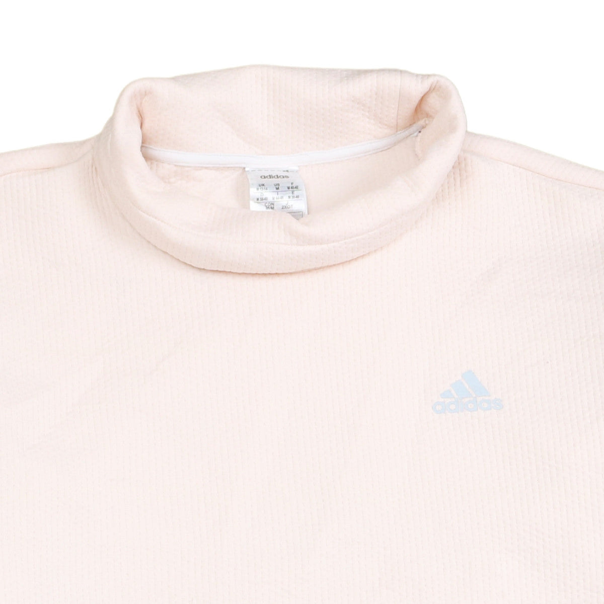 Adidas Women's Beige Long Sleeve Pullover Sweatshirt Size M