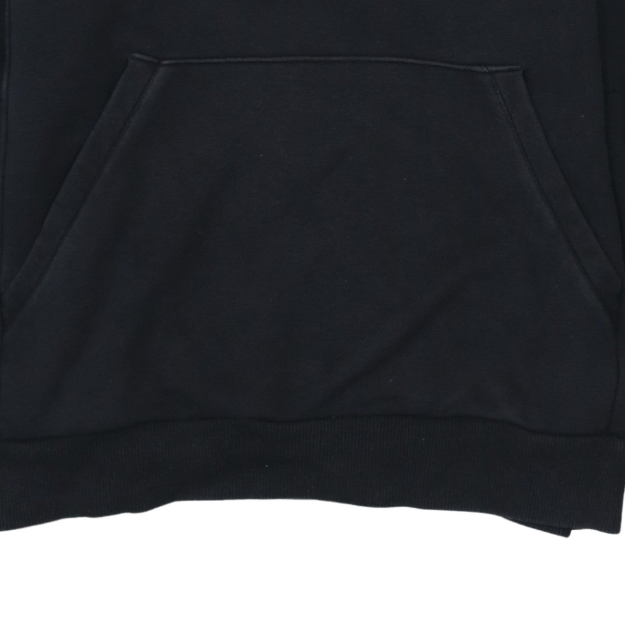 Adidas Boys Black Pullover Hoodie 13-14 Years Graphic Logo Fleece