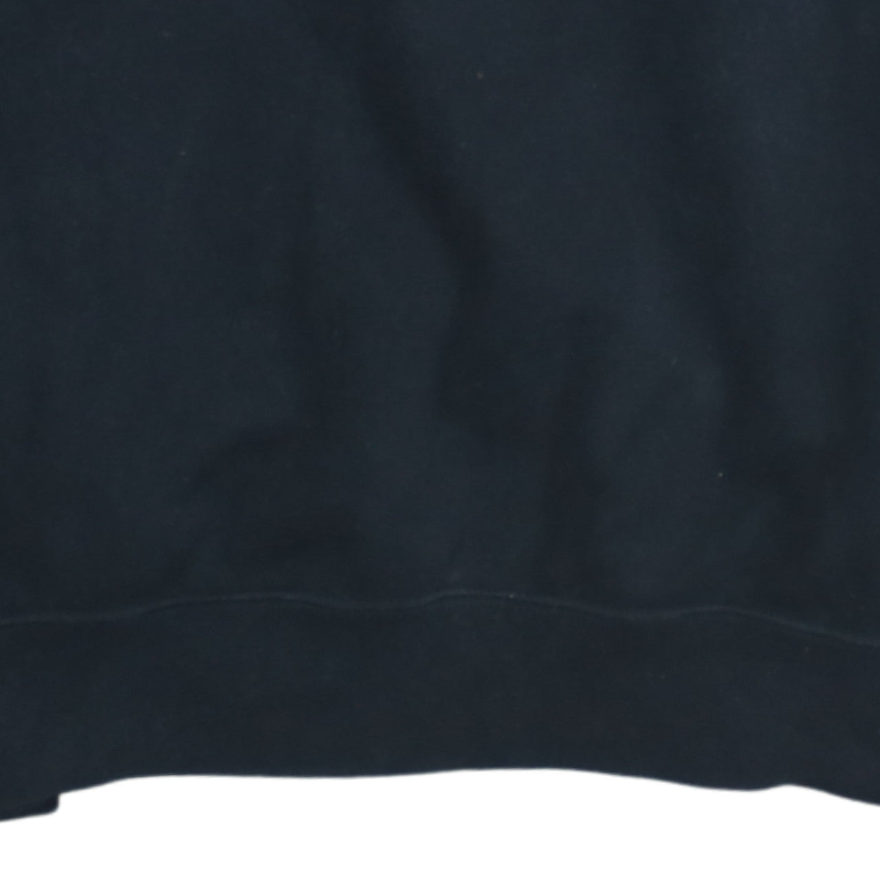 Champion Men's Black Logo Tape Crew Neck Sweatshirt Size L