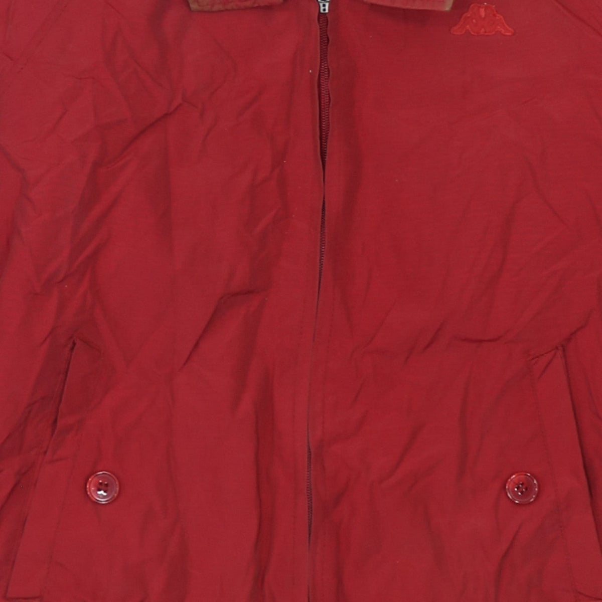 Robe Di Kappa Men's Red Bomber Jacket Medium Zip Up Sports Style