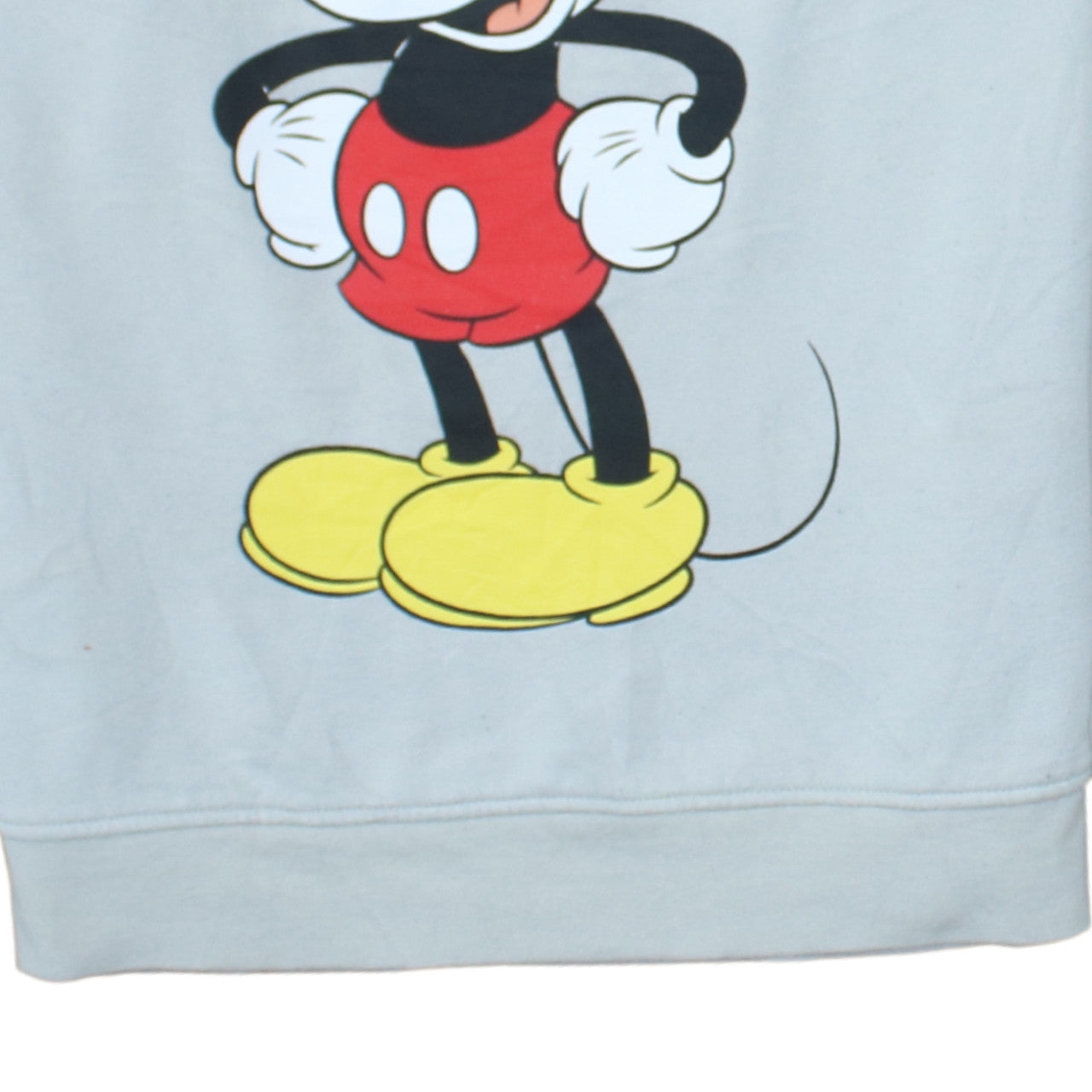 Disney Primark Women Grey Mickey Mouse Pullover Sweatshirt 2XS UK 4/6