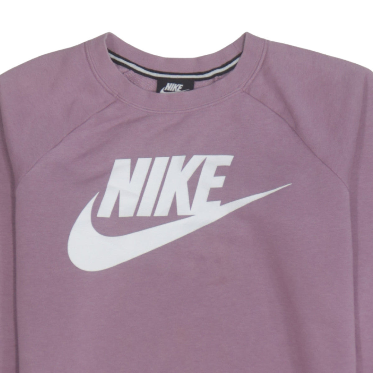 Nike Women’s Pink Logo Crew Neck Pullover Sweatshirt Size S