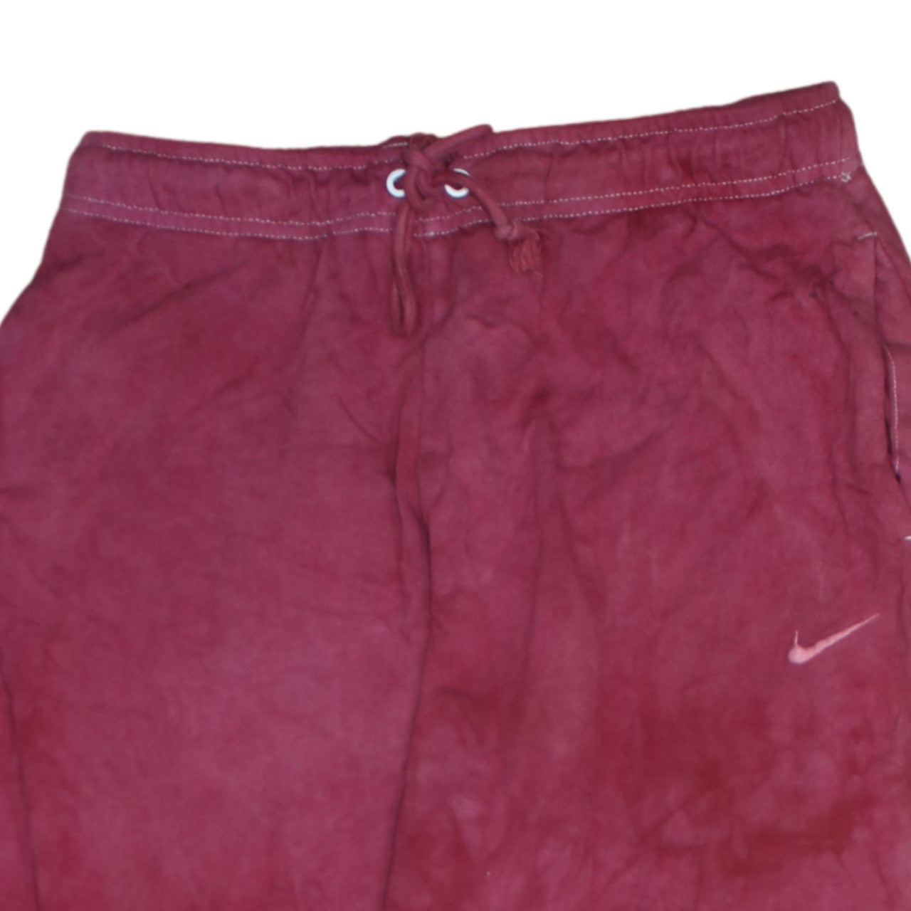 Nike Women's Red Jogger Sweatpants Size S Fleece Activewear