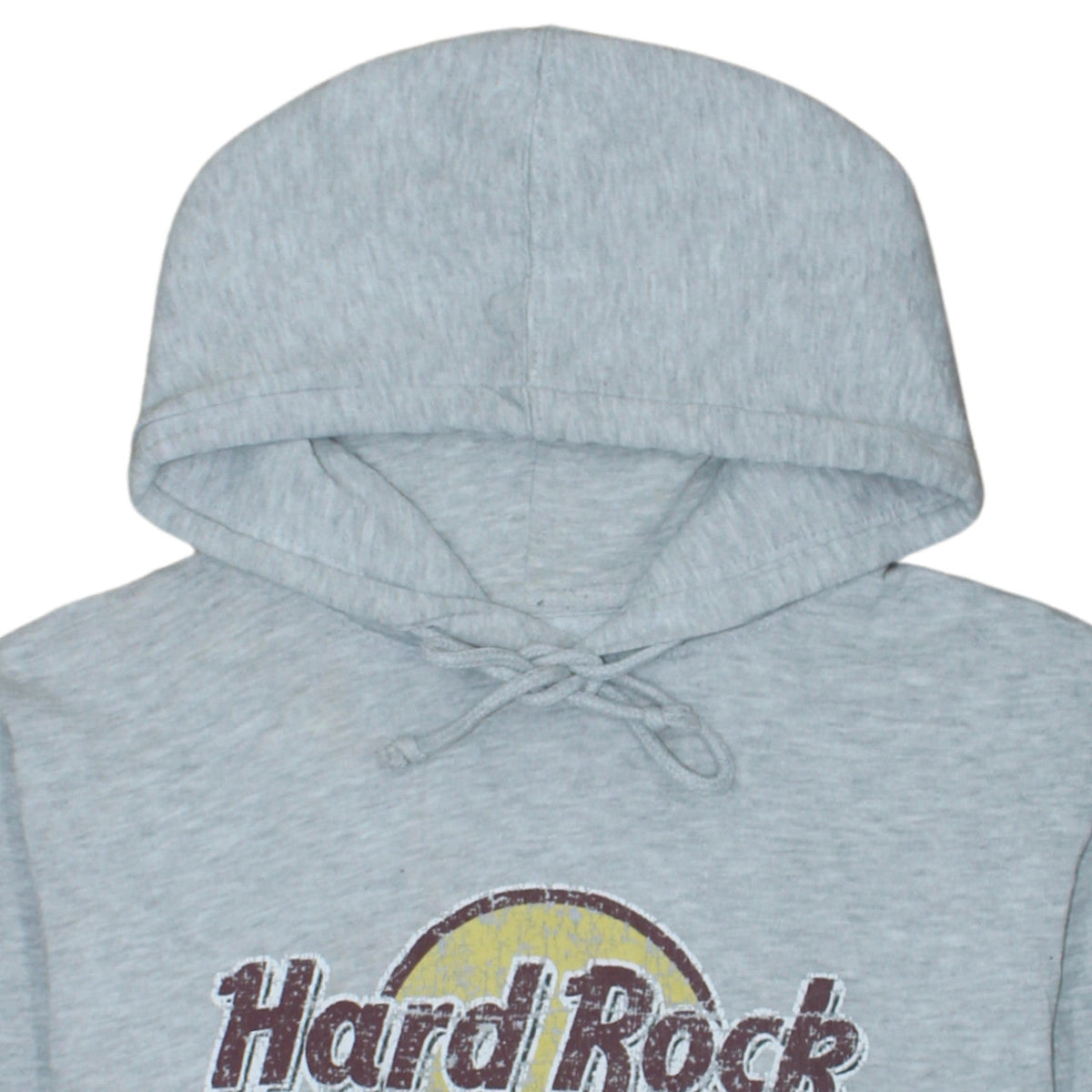 Hard Rock Cafe Barcelona Men's Grey Pullover Hoodie M