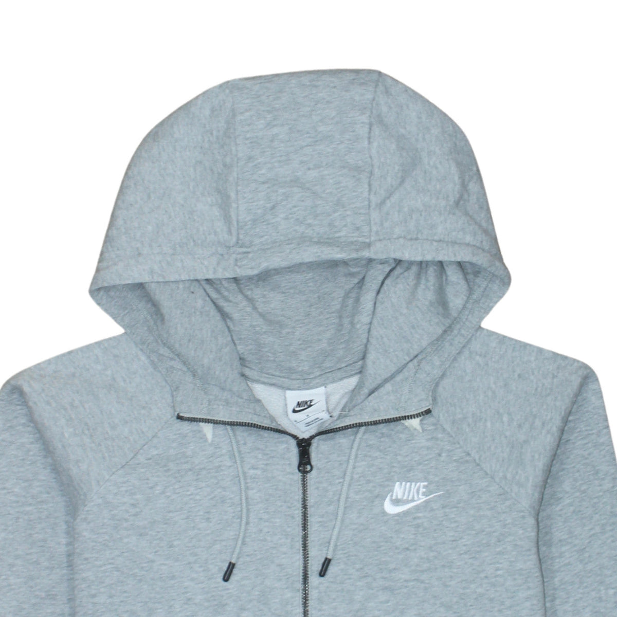 Nike Men's Grey Full Zip Hoodie Size M Regular Fit