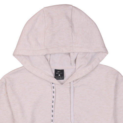Nike Women's Beige XS Pullover Dri-Fit Hoodie Sweatshirt