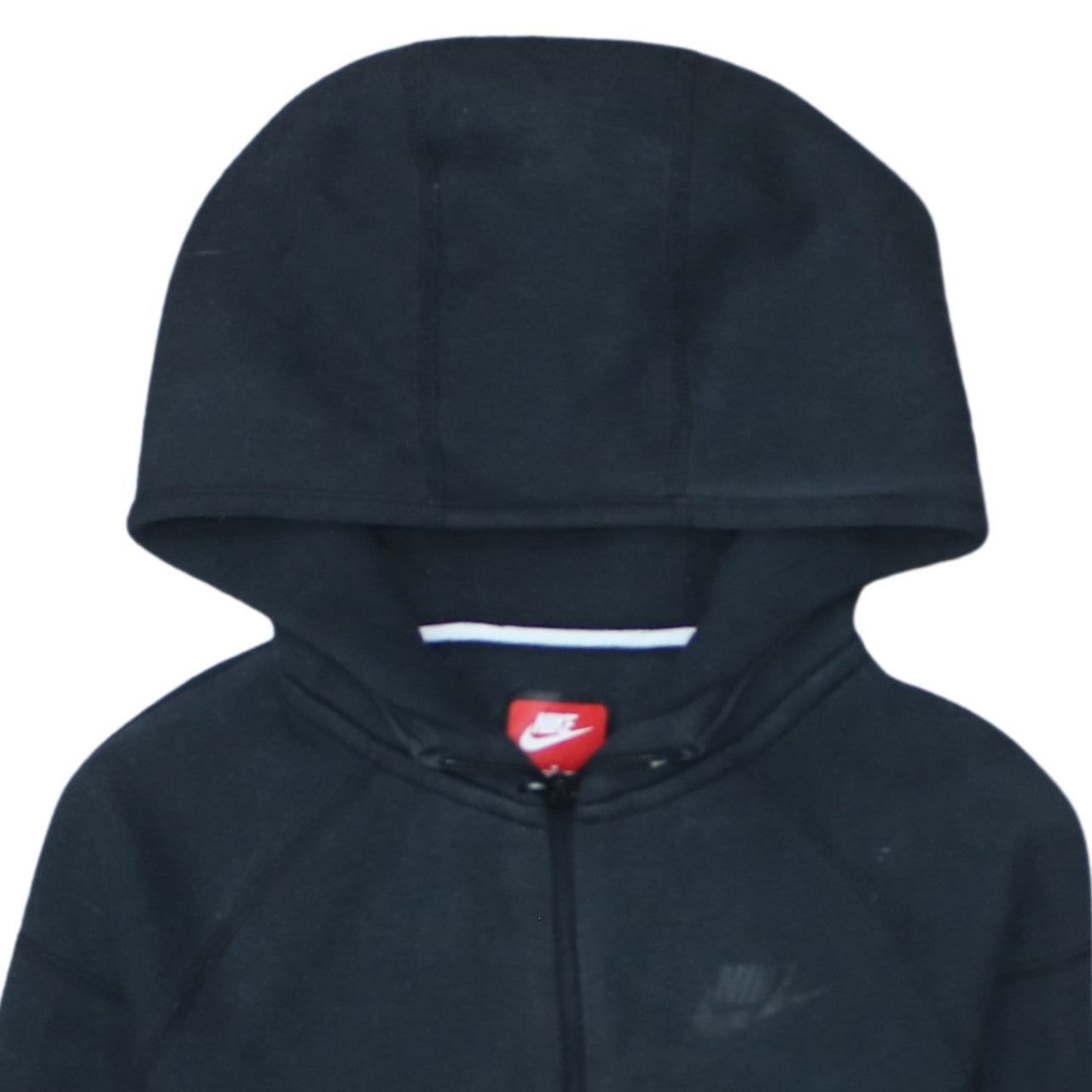 Nike Boys Black Full Zip Hoodie Medium 137-147cm Fleece Sweatshirt