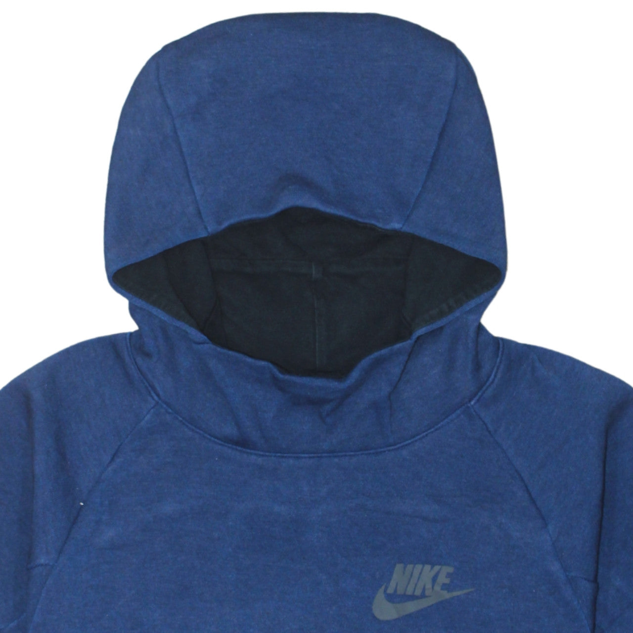 Nike Boys Blue Pullover Hoodie 12-13 Years Short Sleeve Hooded Sweatshirt