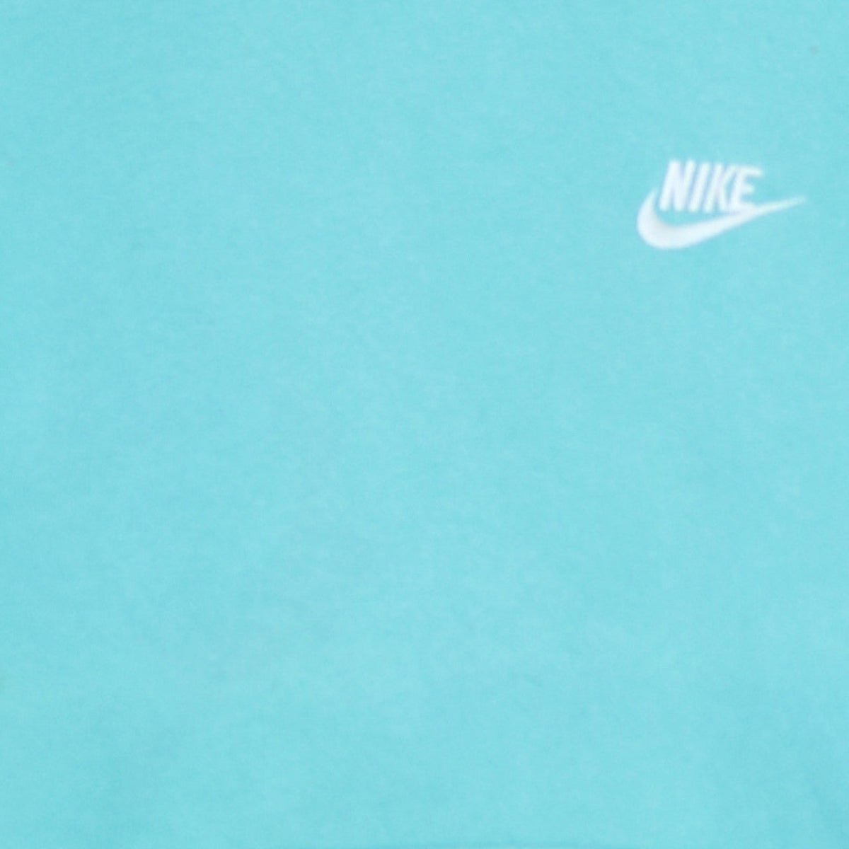 Nike Womens Aqua Blue Pullover Hoodie XS Relaxed Fit Casual