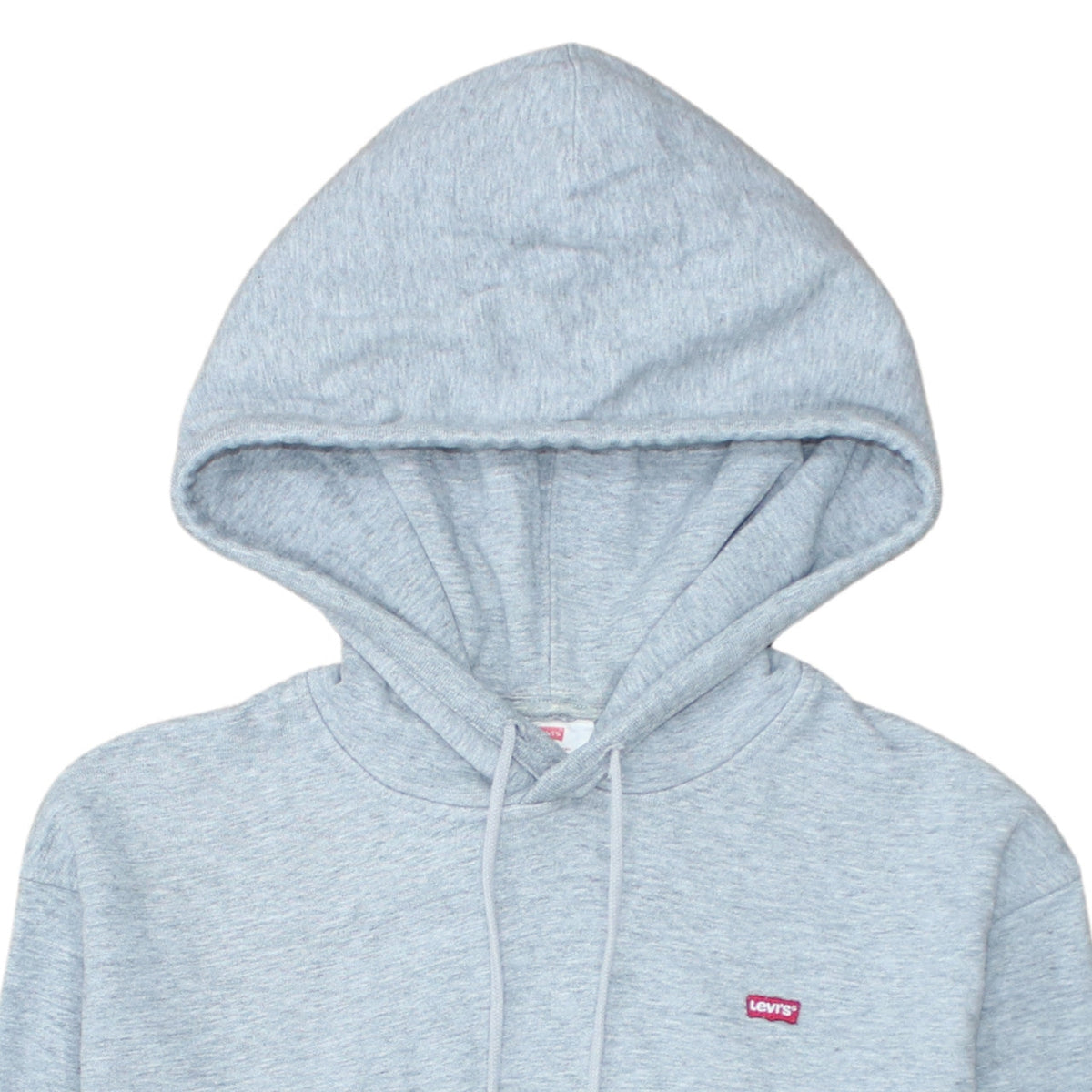 Levi's Men's Grey XS Pullover Hoodie with Logo Detail