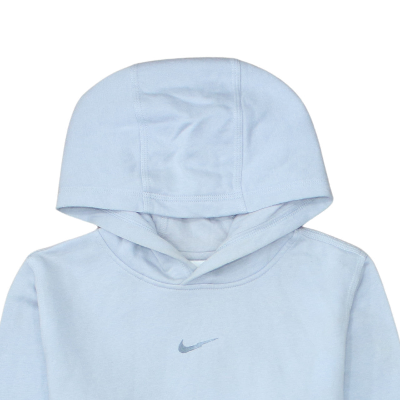 Nike Boys Blue Pullover Hoodie XL Fleece Logo Hooded Sweatshirt