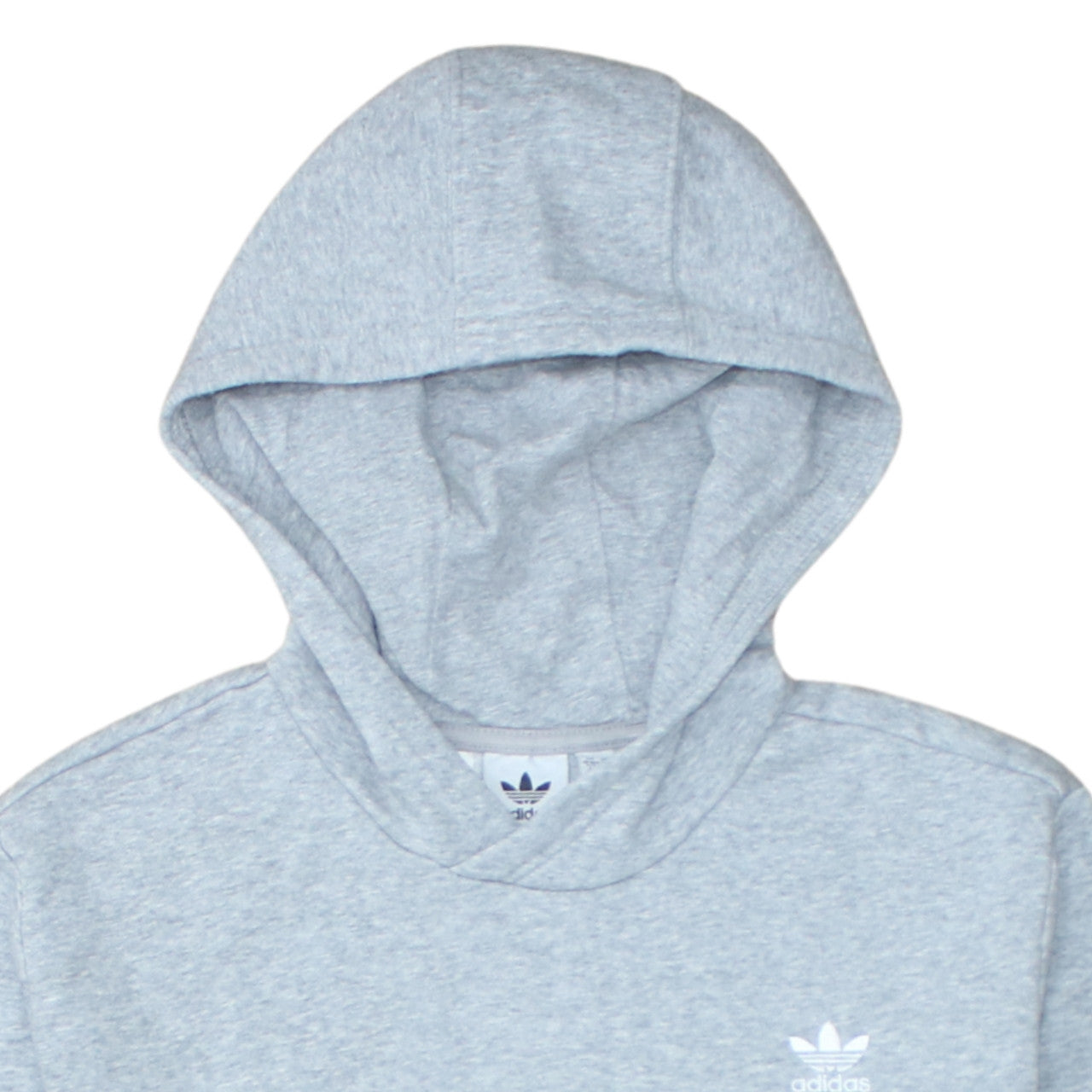 Adidas Boys Grey Pullover Hoodie 15-16 Years XL Fleece Lined Casual Top
