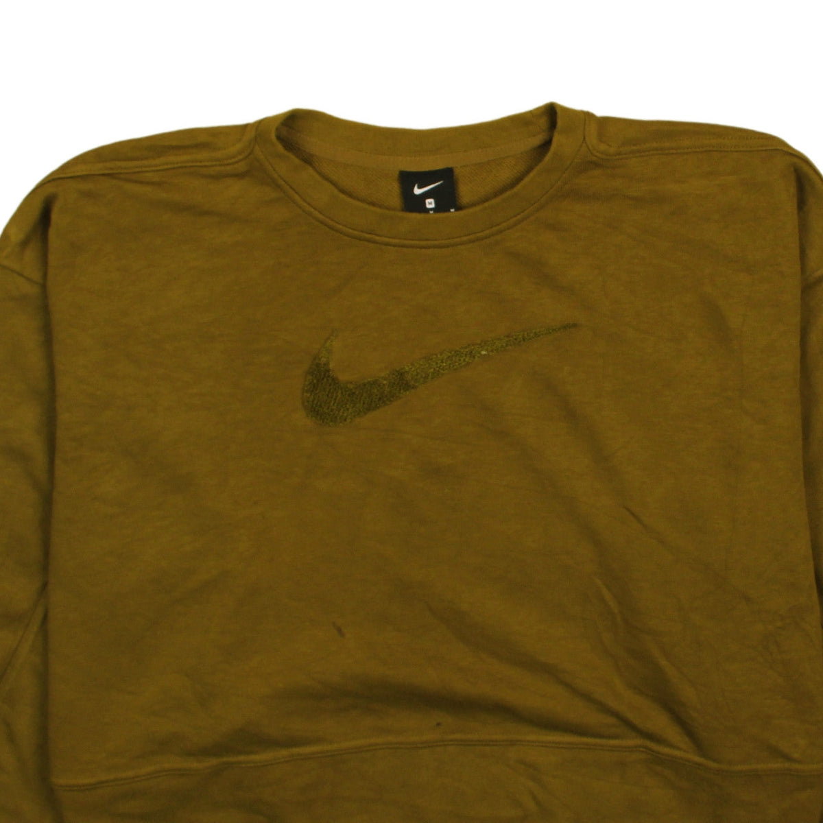Nike Women’s Brown Crew Neck Pullover Sweatshirt Medium