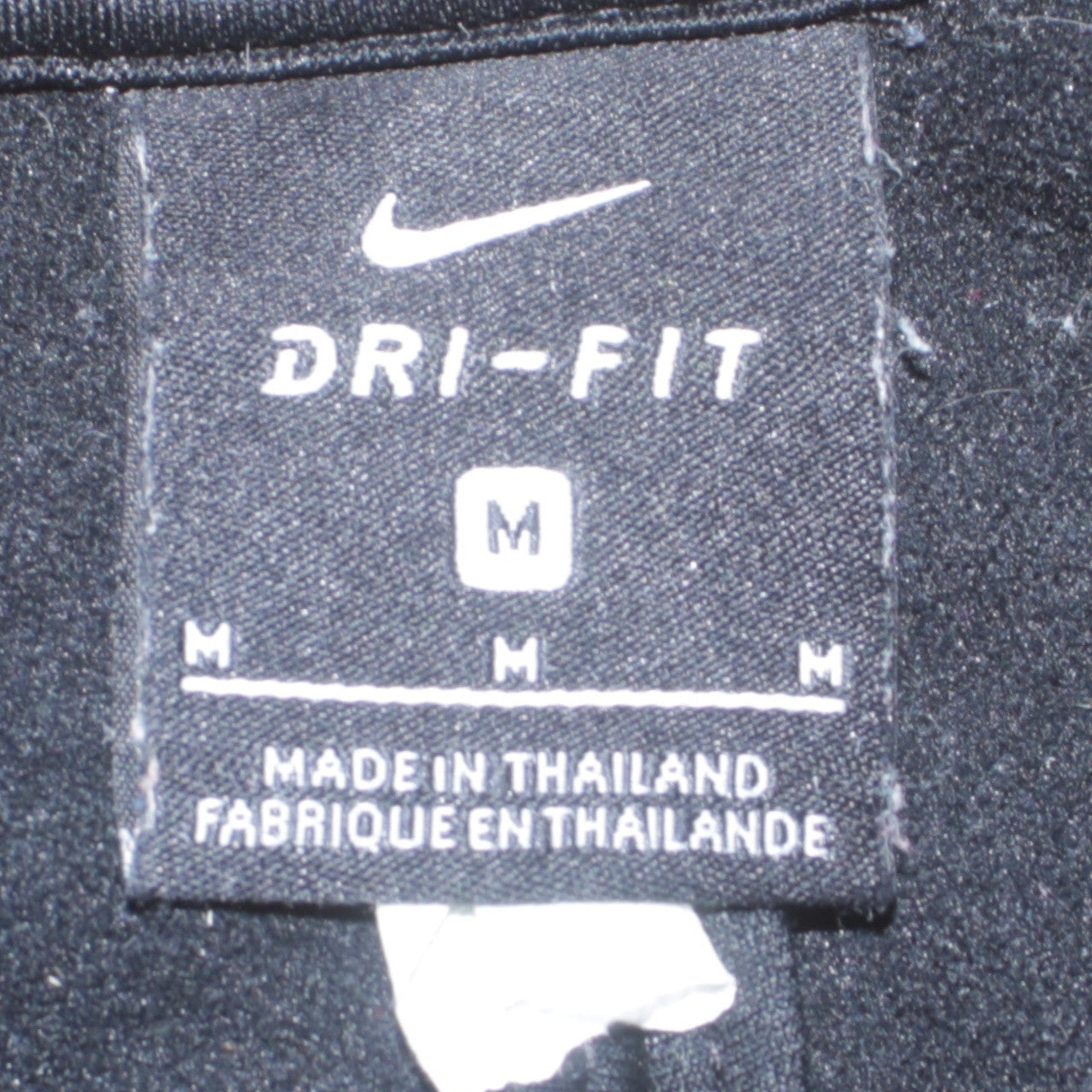 Nike Men's Black Dri-FIT 1/4 Zip Athletic Sweatshirt - Size M