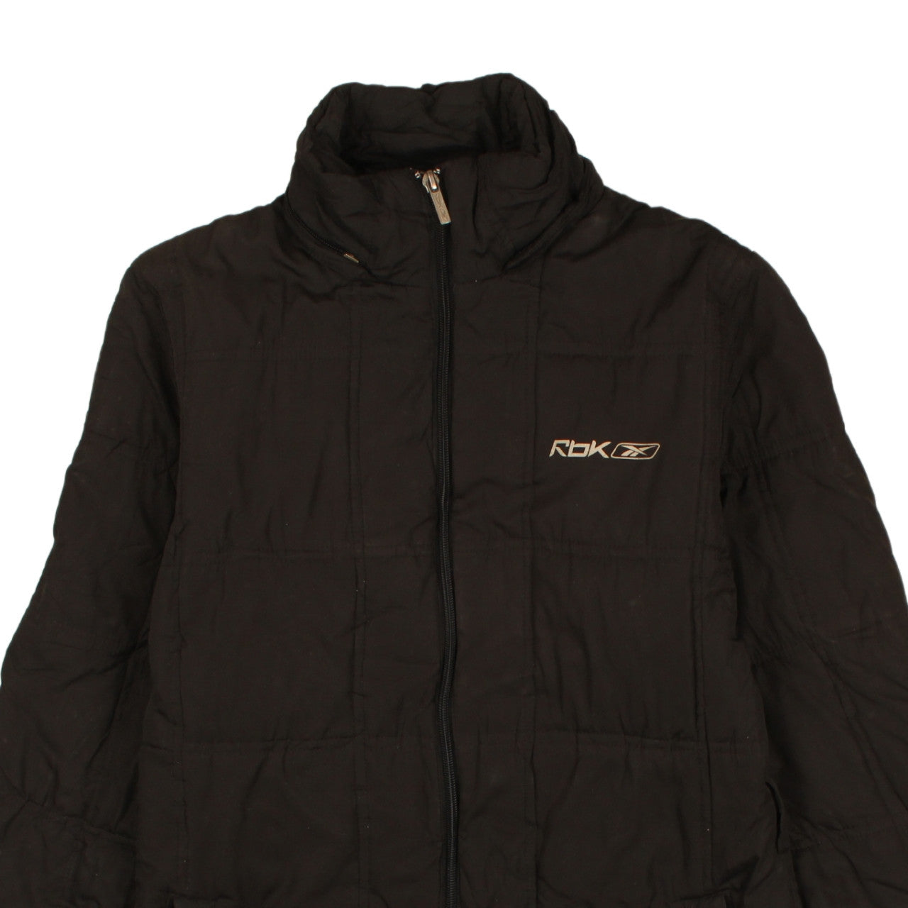 Reebok Women’s Black Long Puffer Coat Size 12 Winter Jacket