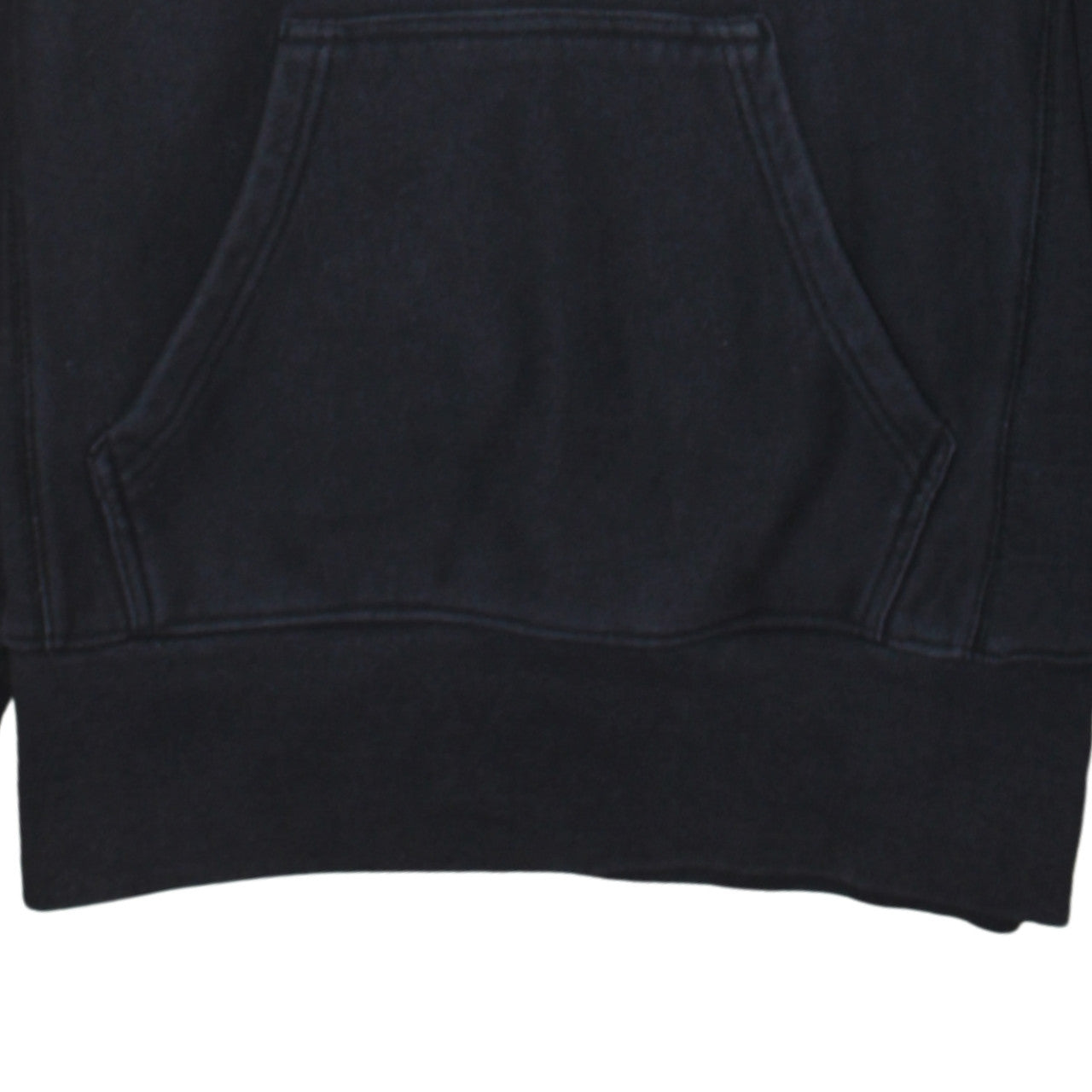 Champion Men’s Black Pullover Hoodie Small Embroidered Logo Fleece