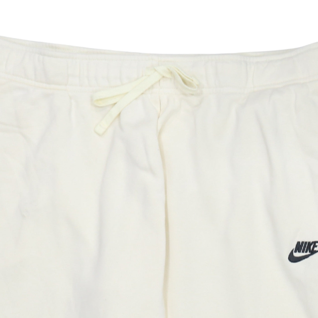Nike Women Ivory Fleece Jogger Trousers XL Comfort Fit