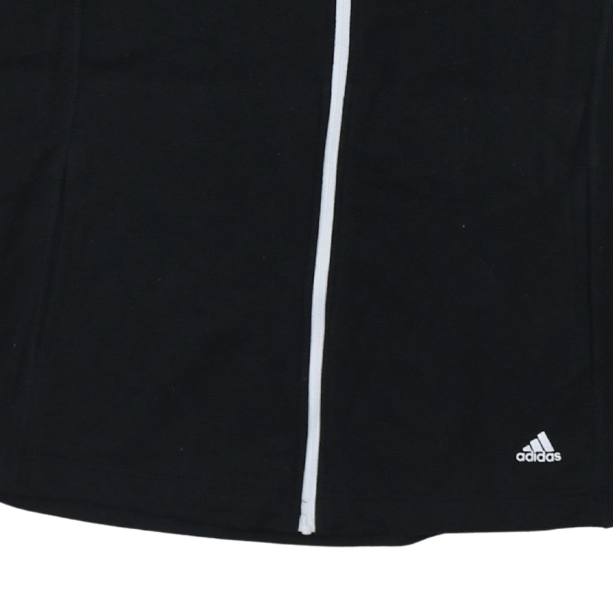Adidas Women's Black L Track Jacket Full Zip Sporty Golf Top