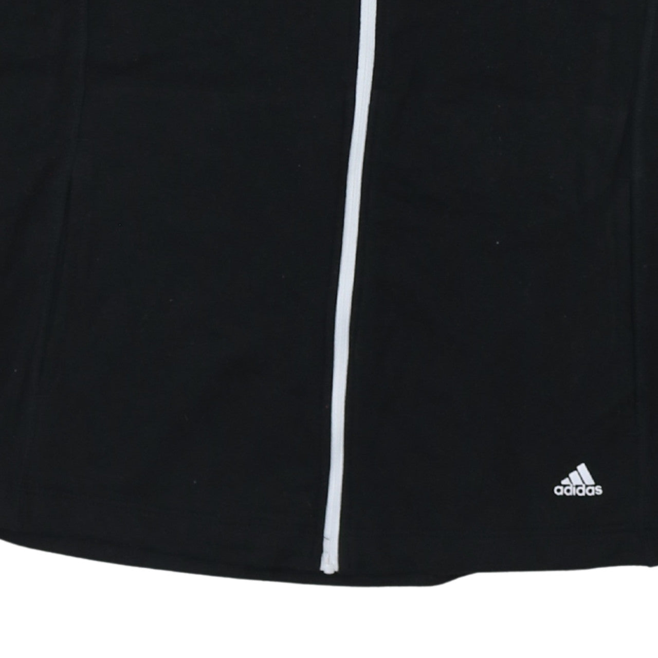 Adidas Women's Black L Track Jacket Full Zip Sporty Golf Top