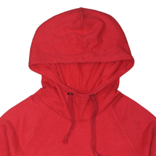 Champion Men’s Red Pullover Hoodie Regular Fit Size S Fleece