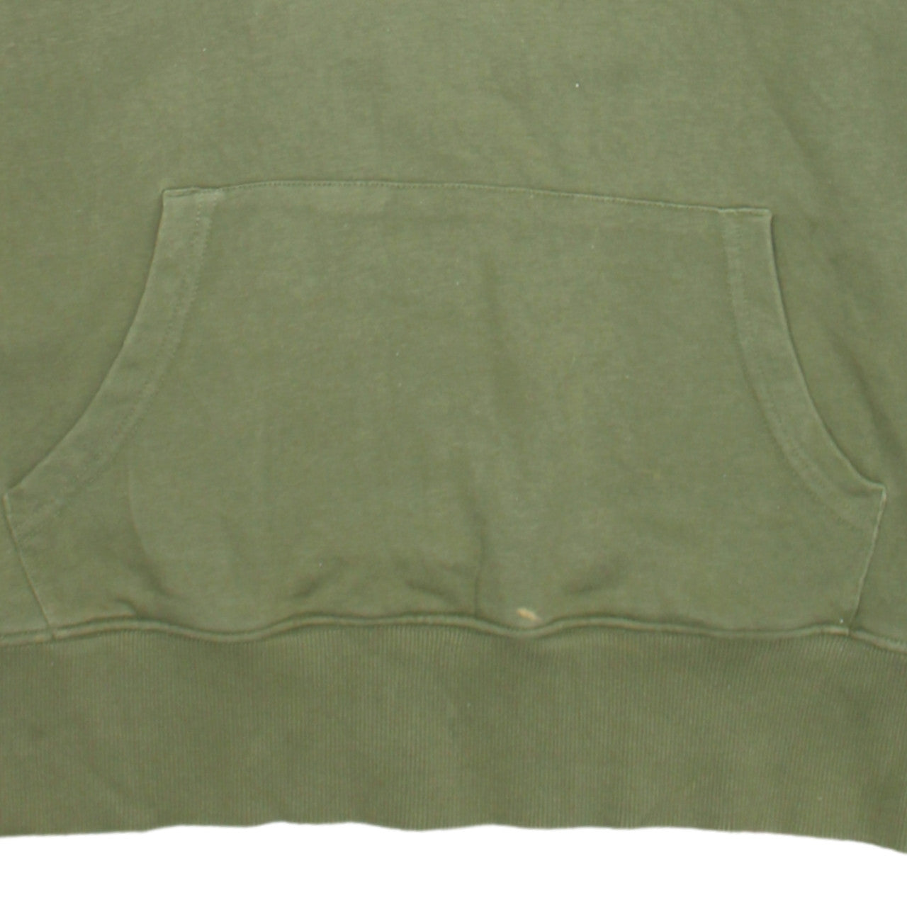Adidas Womens Green Embroidered Pullover Hoodie Size 10 Relaxed Fit