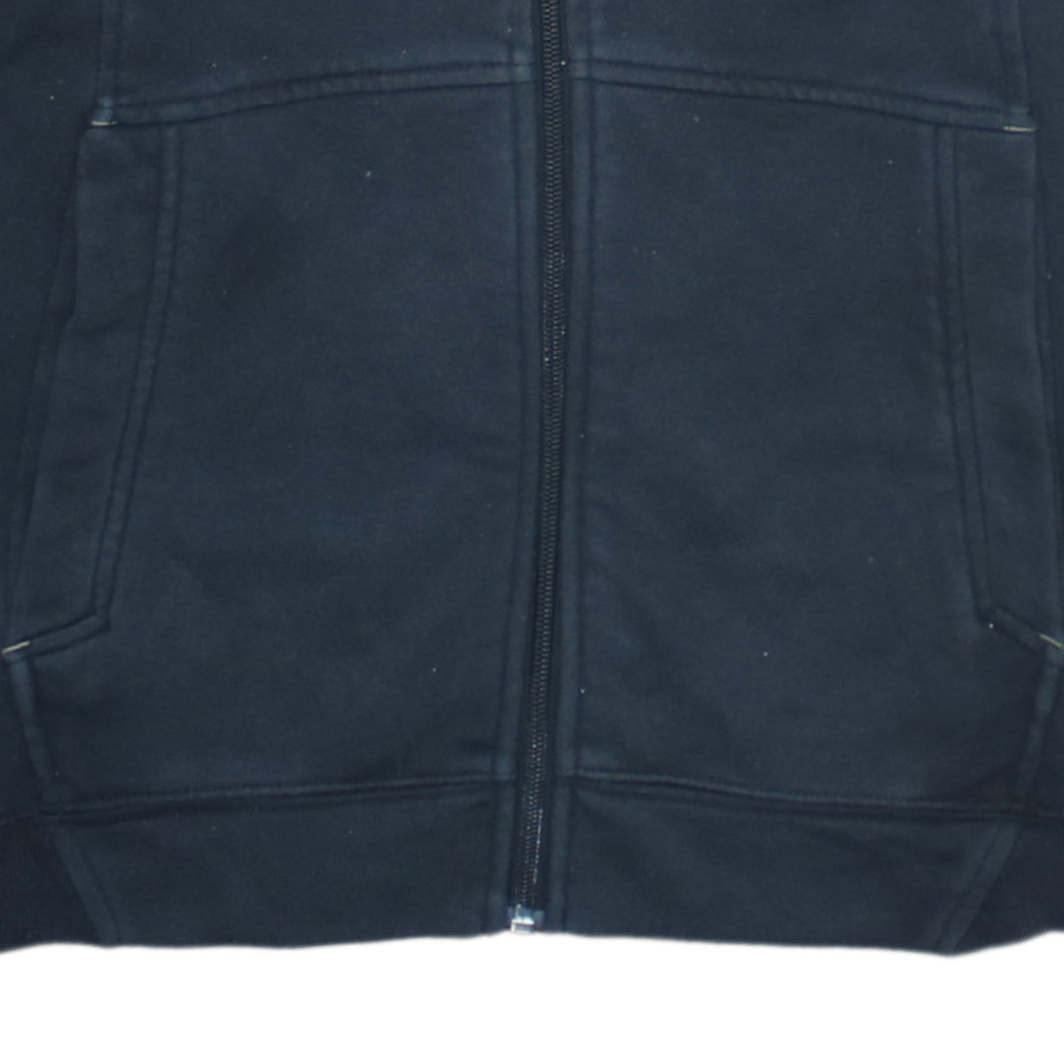 Nike Boys Black Full Zip Hoodie Size 13 Years Fleece Hooded Sweatshirt