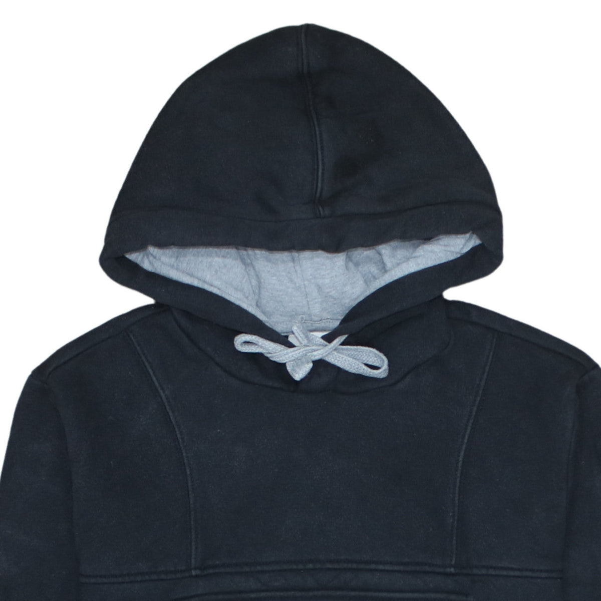 Napapijri Men's Black Pullover Hoodie M Logo Fleece Sweatshirt