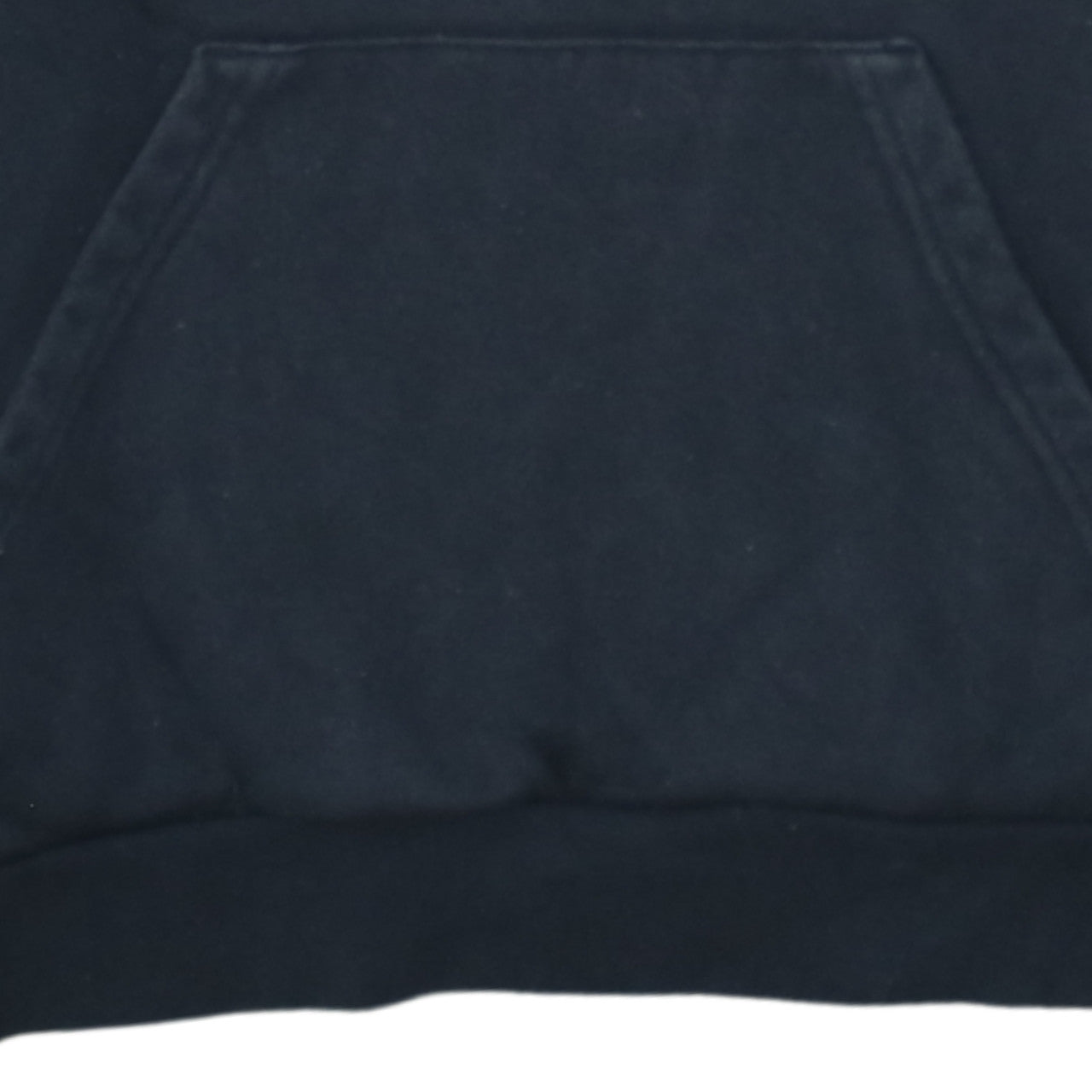 Adidas Boys Black Pullover Hoodie Size 14-15 Years Cotton Blend