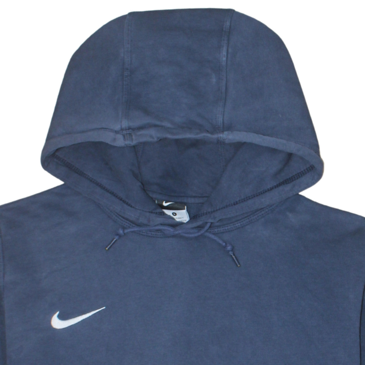 Nike Men's Blue Pullover Hoodie Size L Sports Fleece Sweatshirt