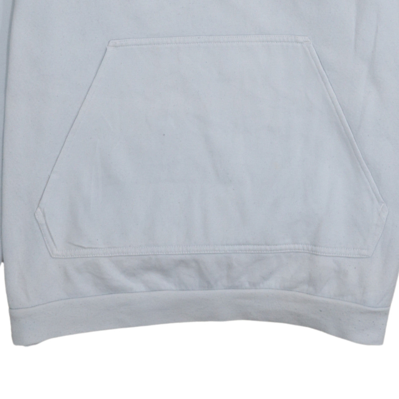 adidas Men's White Pullover Hoodie L Sports Fleece Logo