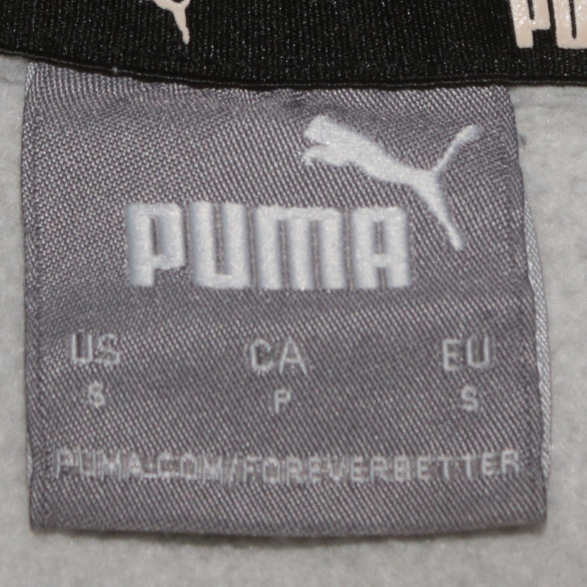 Puma Men's Grey Pullover Hoodie S Regular Fit Sportswear