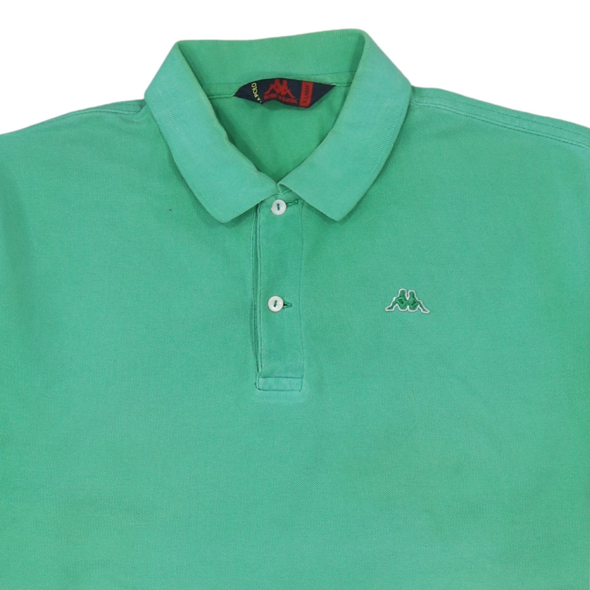 Robe Di Kappa Men's Green Cotton Polo Shirt XL Short Sleeve