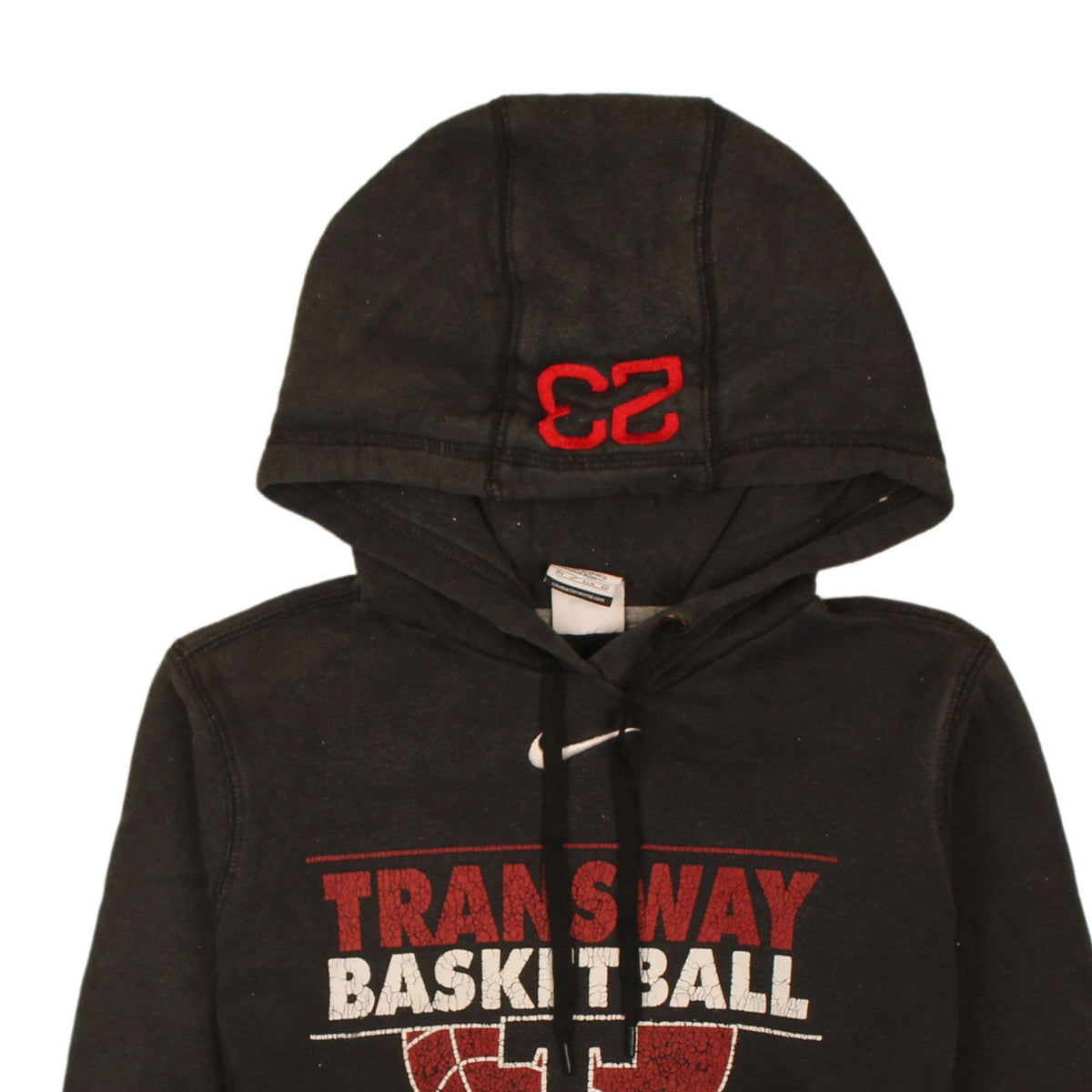 Nike Men's Black XS Pullover Basketball Hoodie Fleece