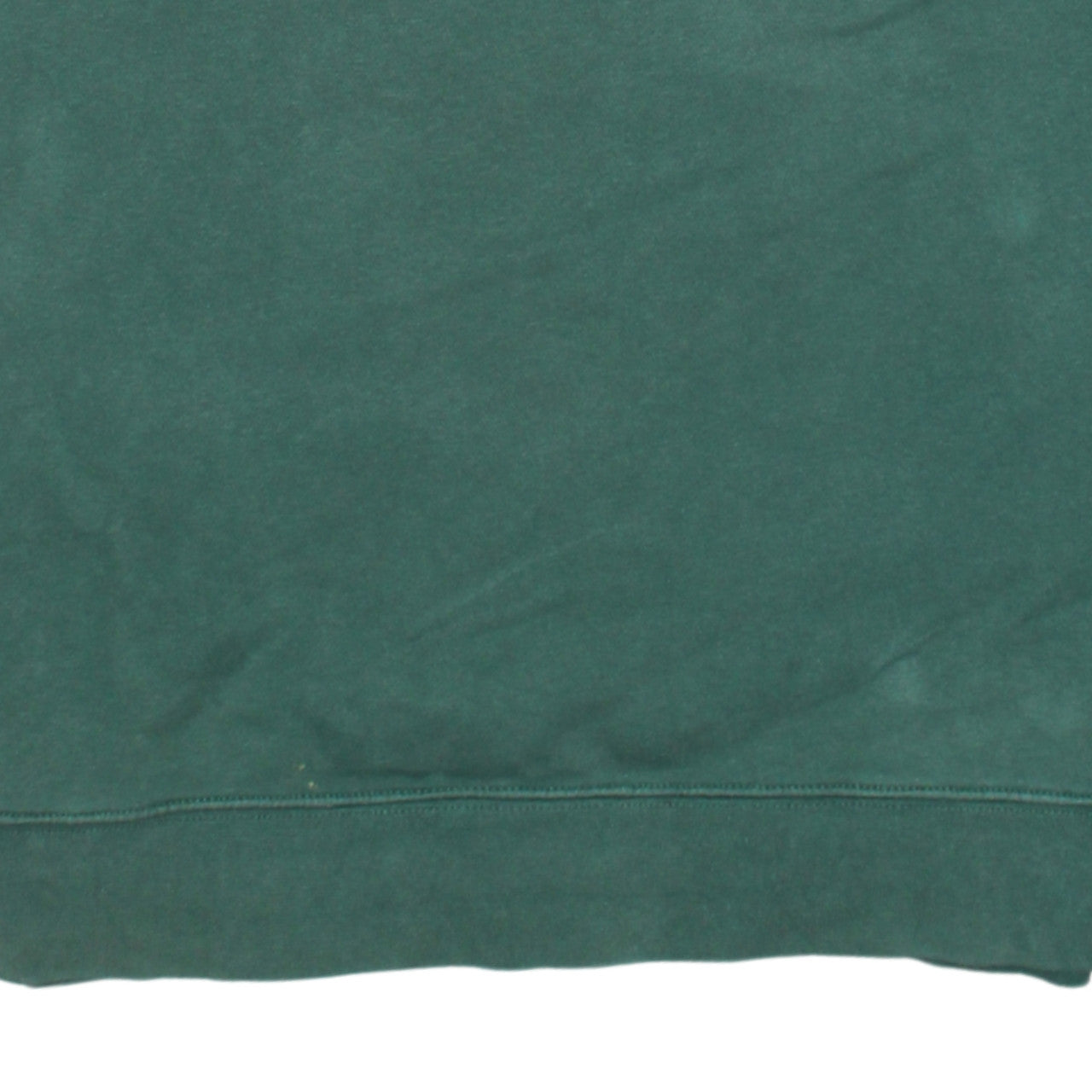 Russell Men’s Green Crew Neck Pullover Sweatshirt L Embroidered Logo