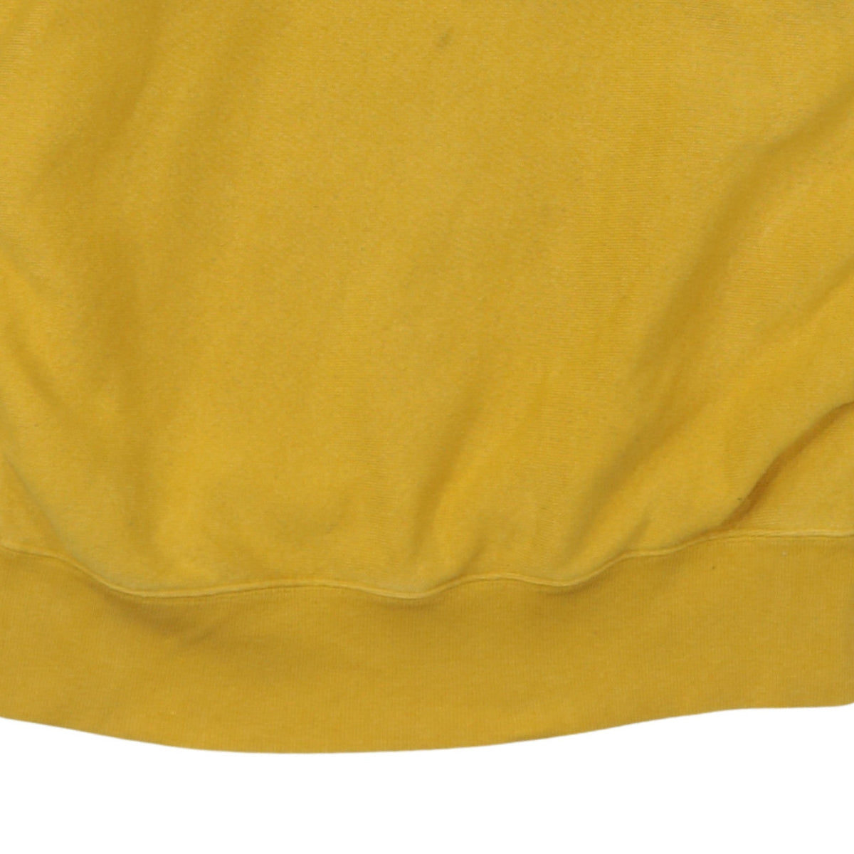 Champion Men's Yellow Reverse Weave Pullover Sweatshirt Medium
