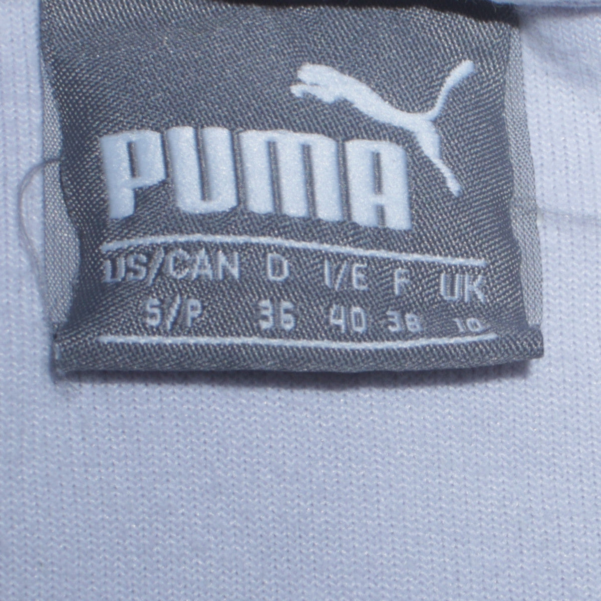 Puma Womens Lilac Crew Neck Logo Sweatshirt Size 10
