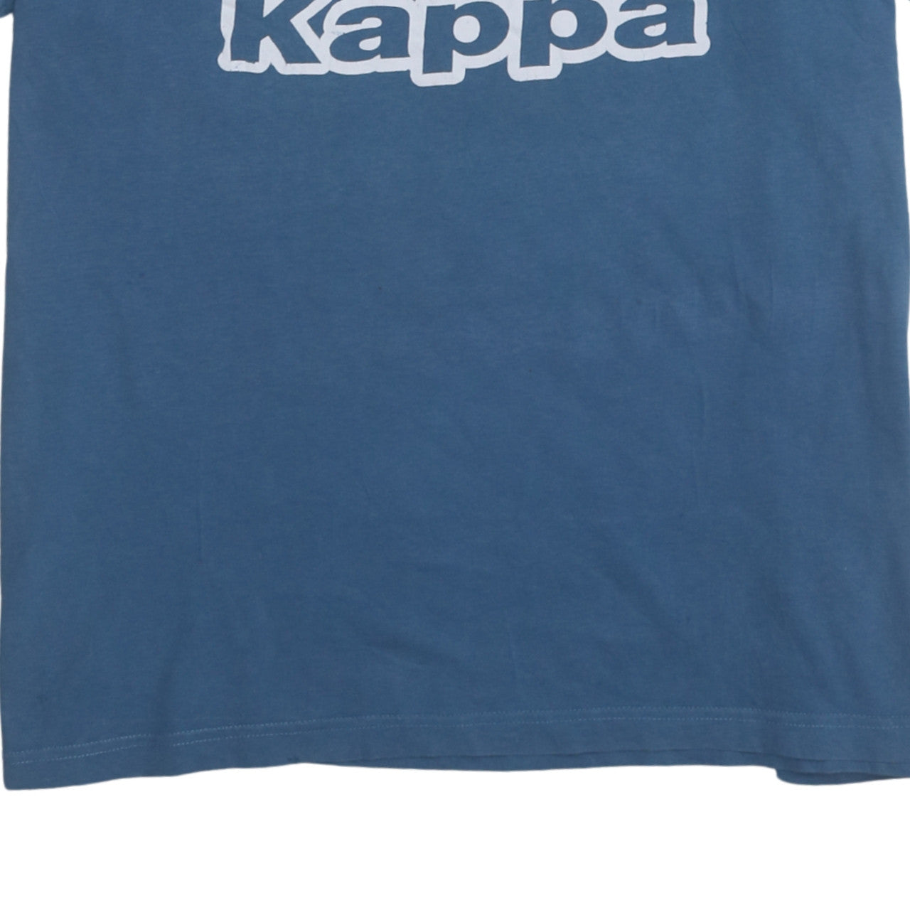 Kappa Men's Blue XL Crew Neck Graphic Logo Sports T-Shirt