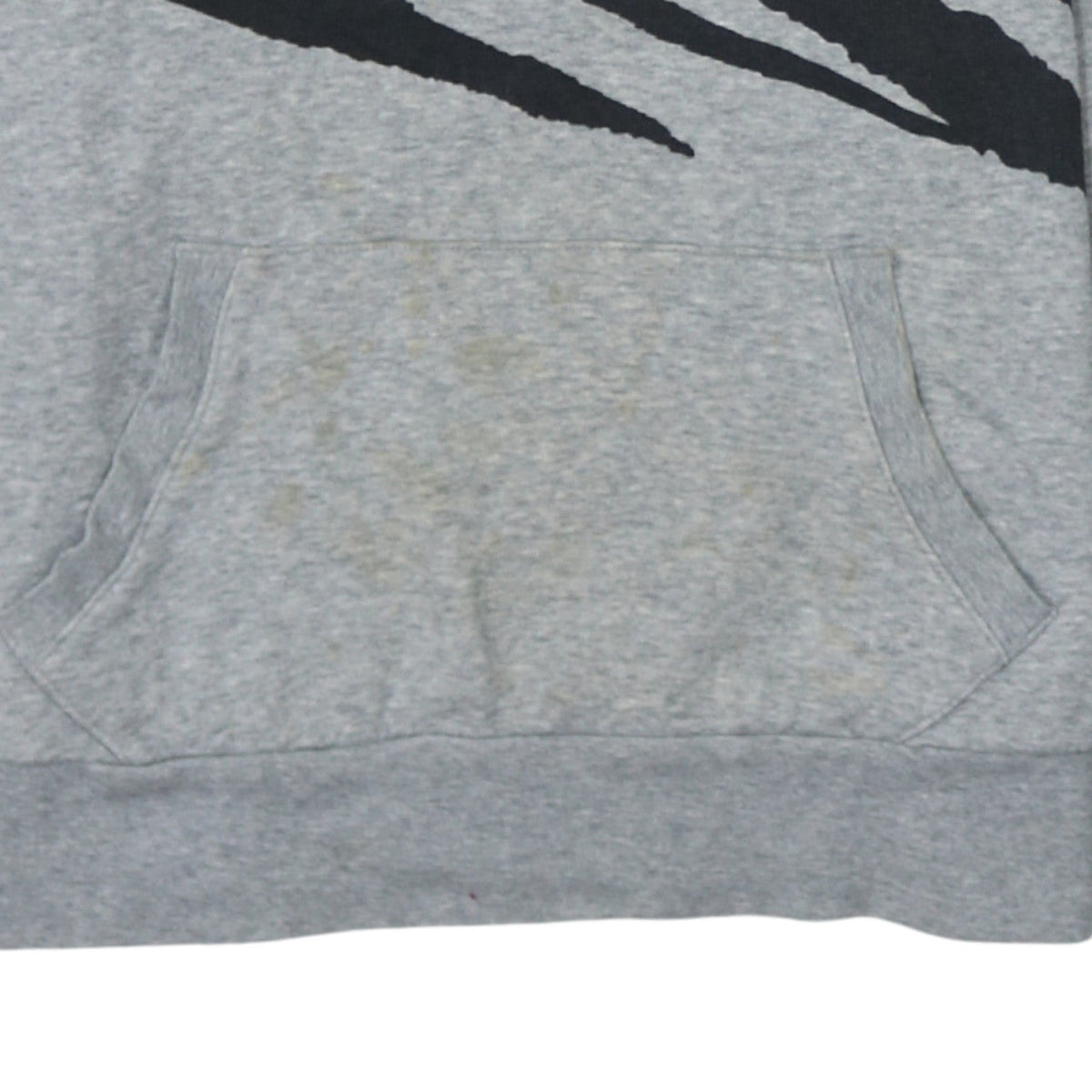 PUMA Womens Grey Animal Print Pullover Hoodie Size 12