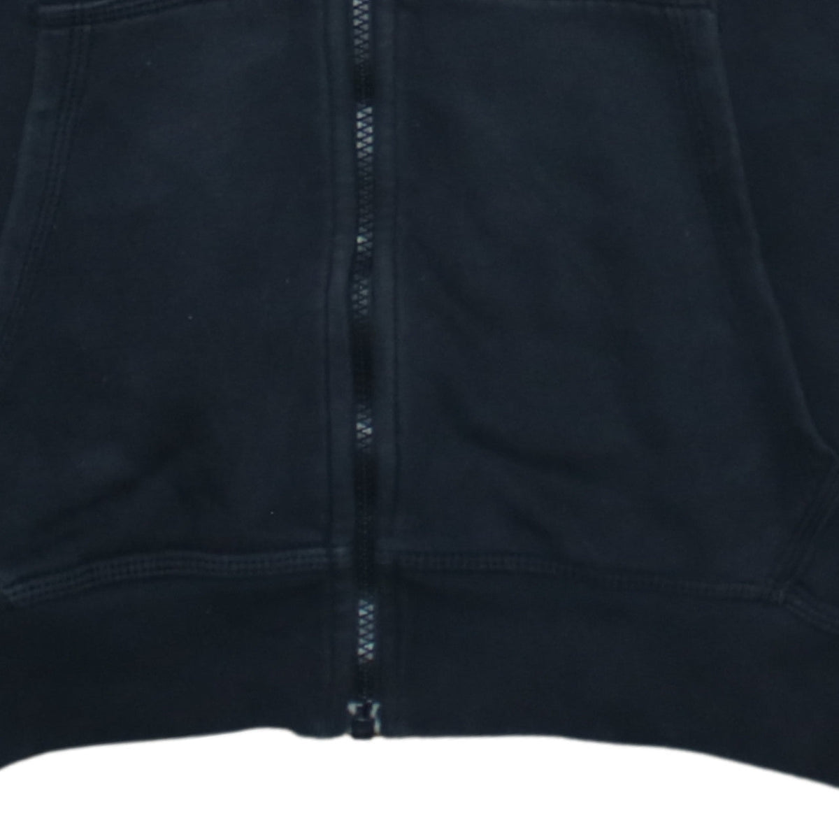 Nike Men’s Black Full Zip Hoodie Size M Regular Fleece Sweatshirt